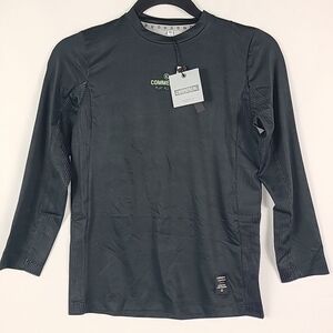 NWT Commencal Kids Lightech Race Long Sleeve Jersey Black Size 10